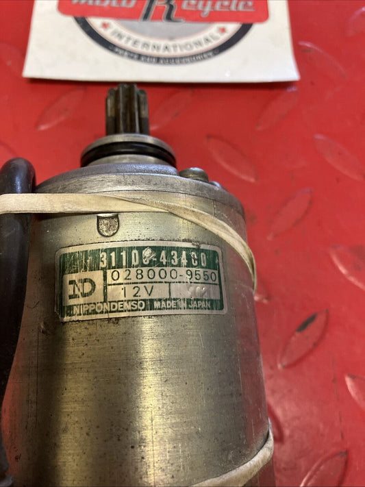 Suzuki GSX400 GS400 starter motor 31100-43400 TESTED GOOD U5