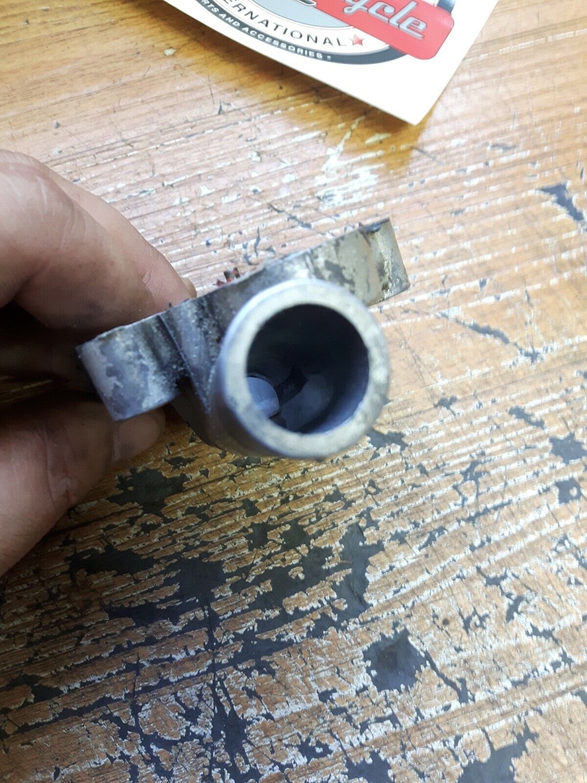 Yamaha YZ250 1989 water pump cover housing 1988 .