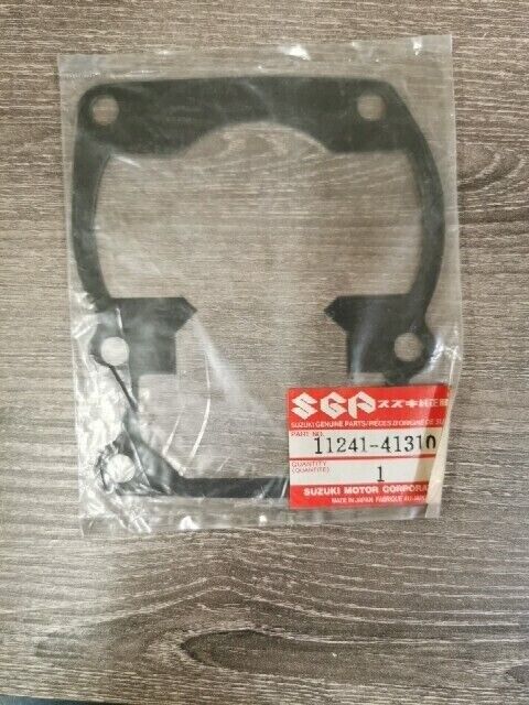 NOS SUZUKI TS100 TS125 RM100 RM125 GASKET CYLINDER 11241-41310 S43