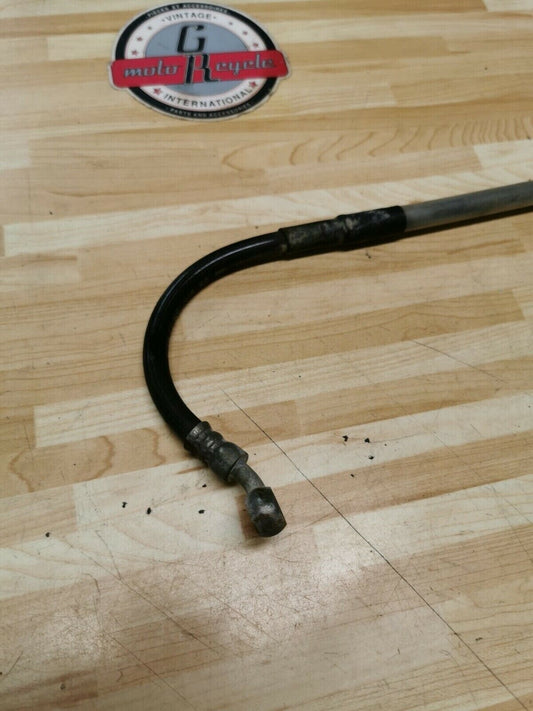 Kawasaki KX80 1990 rear brake caliper master cylinder hose line cable 1988 1989