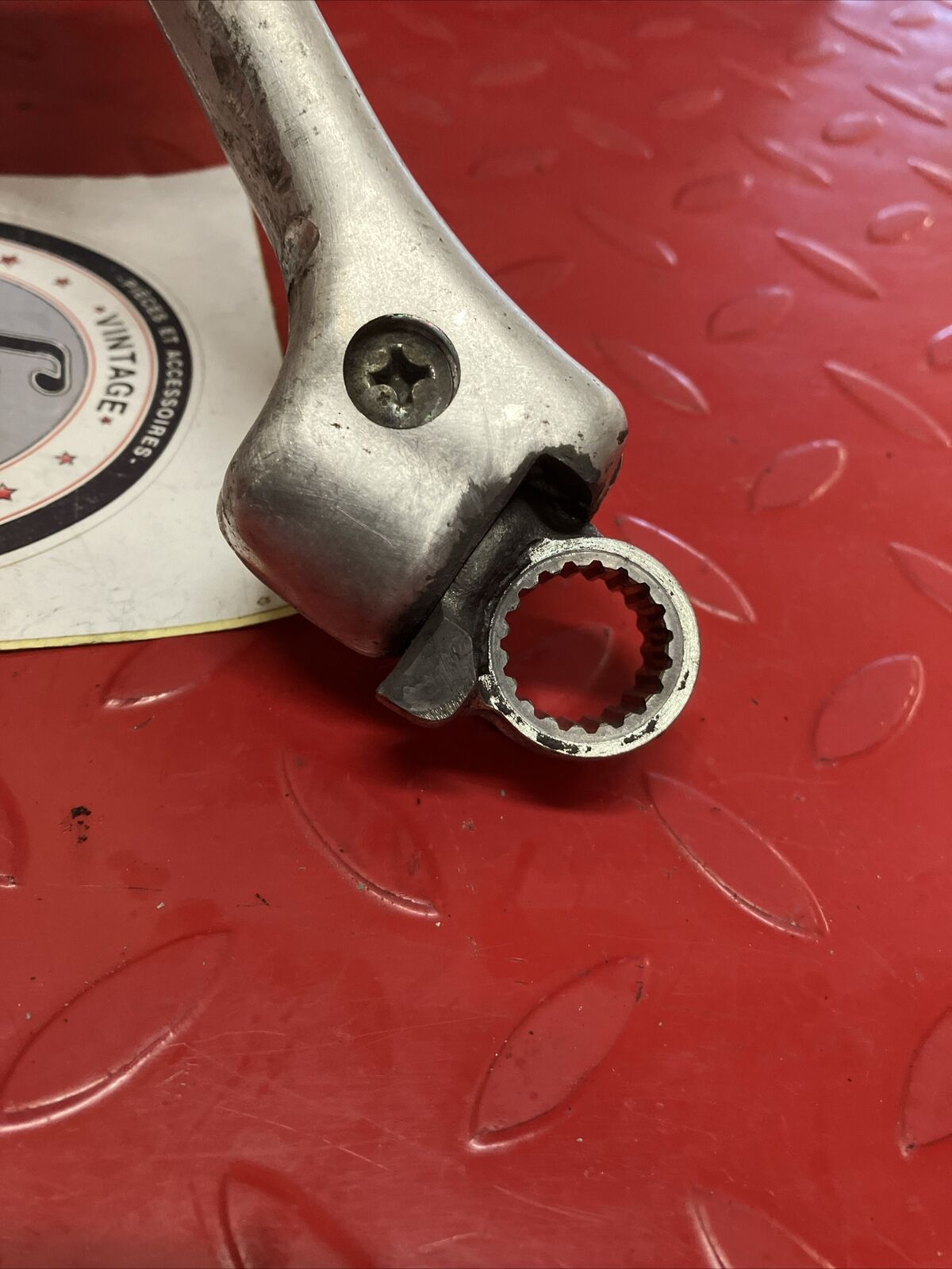 Honda CR250R 2001 kickstarter kick starter pedal lever arm 2000 2002 2003 2004
