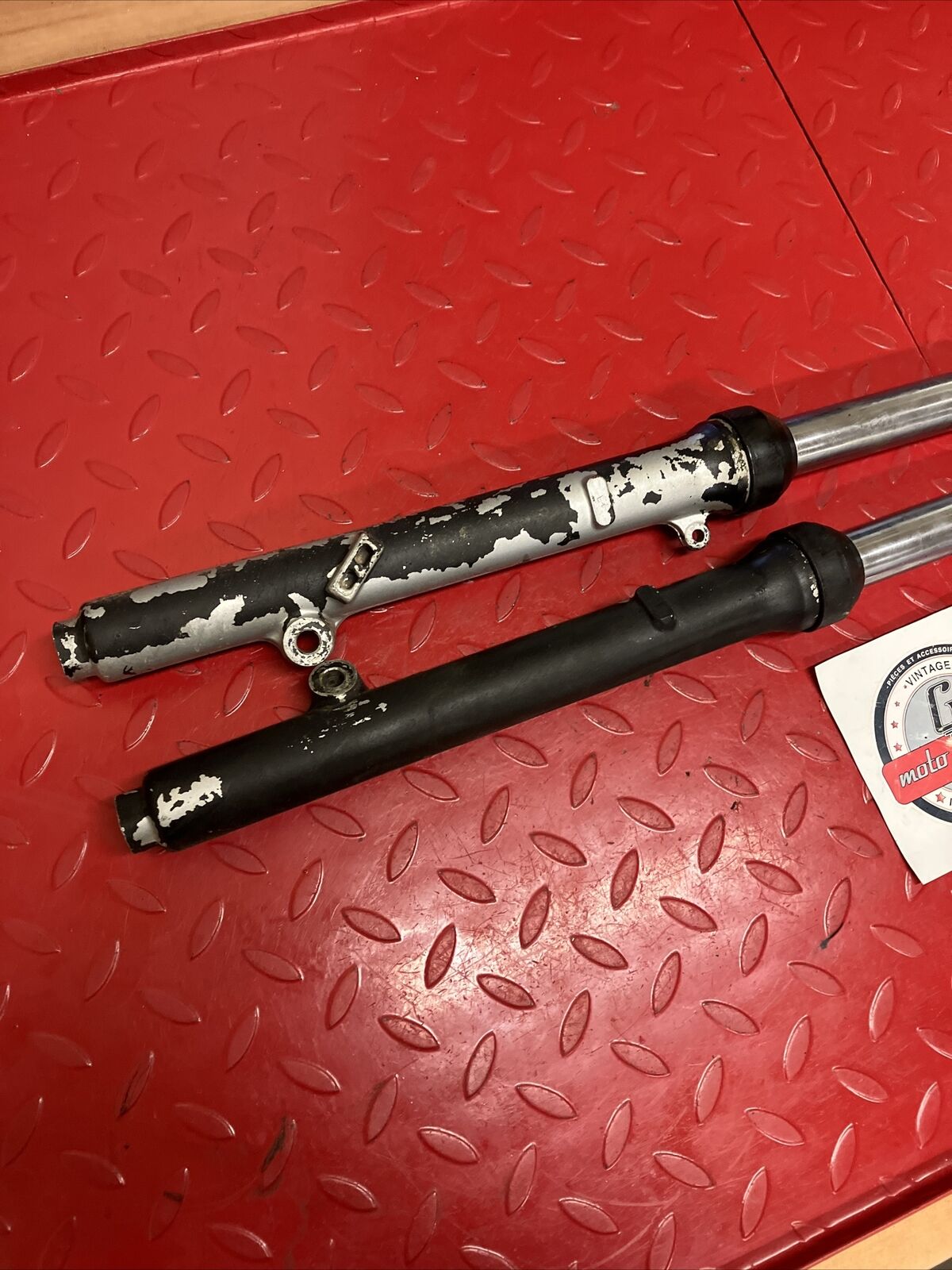 Kawasaki KDX80 1987 Front forks suspension damper set 1985 1986