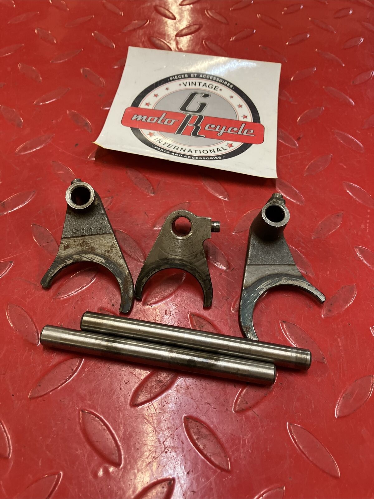 Can-Am Qualifier 250 1977 transmission gearshift gear shift forks