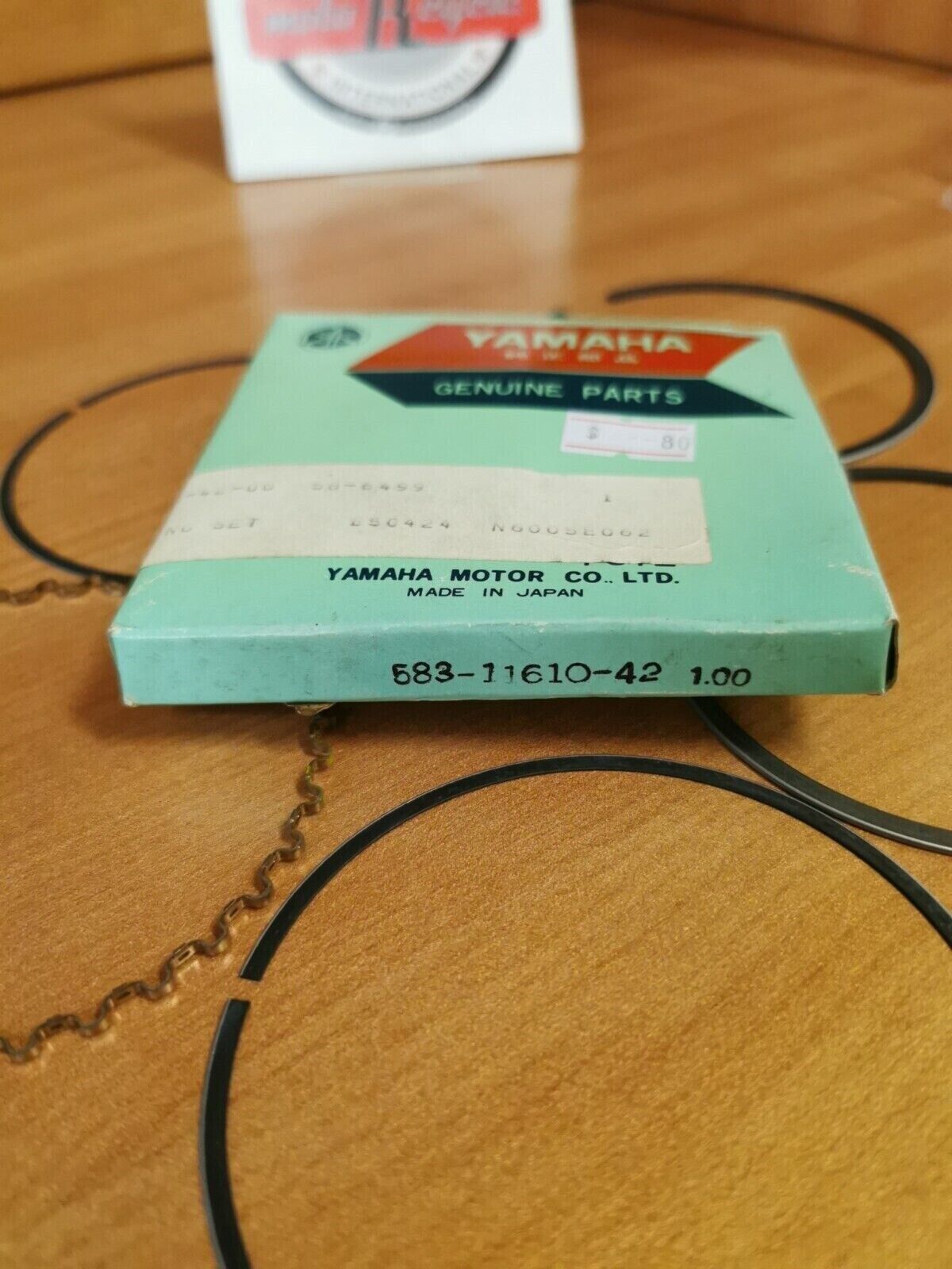 NOS YAMAHA XT500 SR500 1976 -1981 PISTON RING SET 583-11610-42-00 Y48