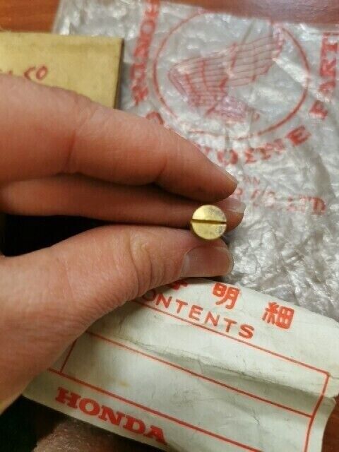 NOS Honda CD50 CD65 CL50 CL65 FLOAT ARM PIN 16126-061-004 SUB 16126-061-014 H98