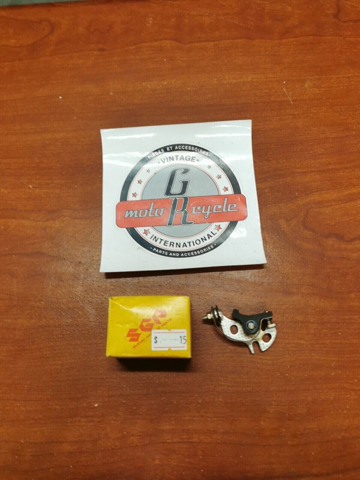 NOS Suzuki GT185 RIGHT CONTACT POINT ASSY 31440-09010 S17