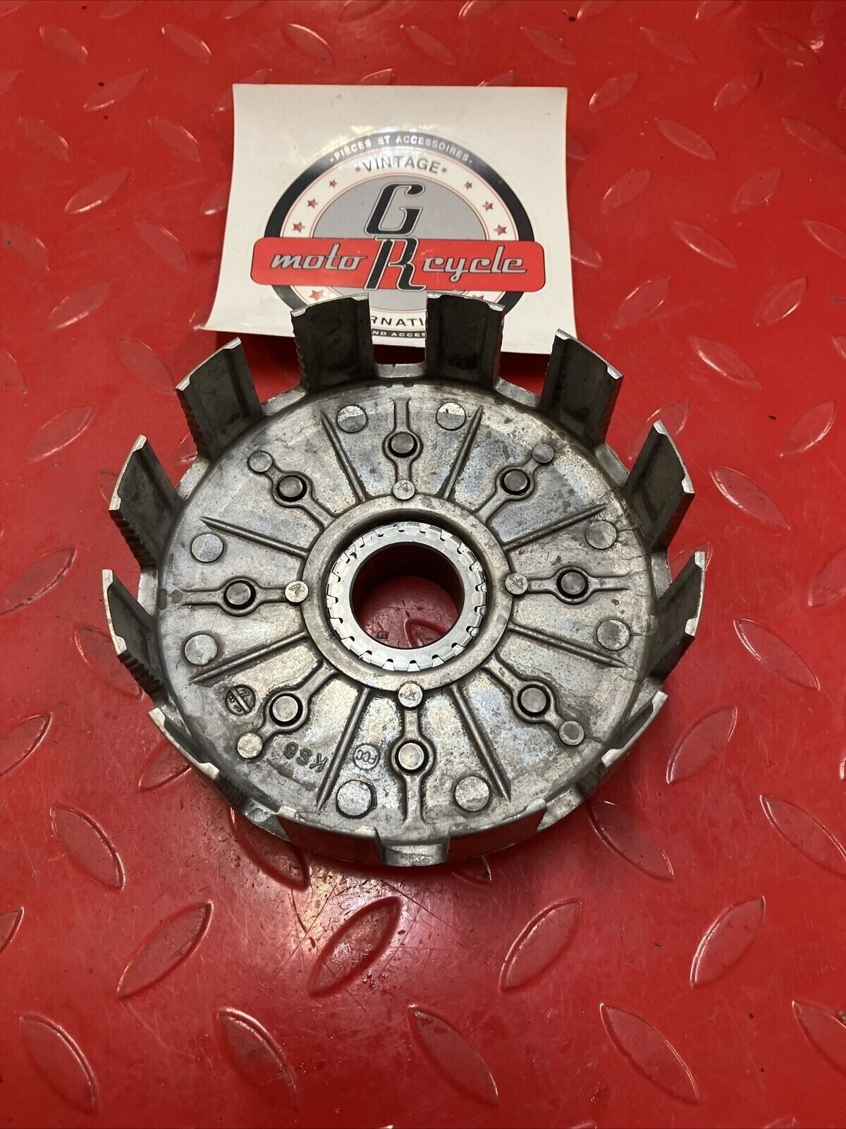 Honda CR125R 1987 clutch basket outer hub 1988 1989