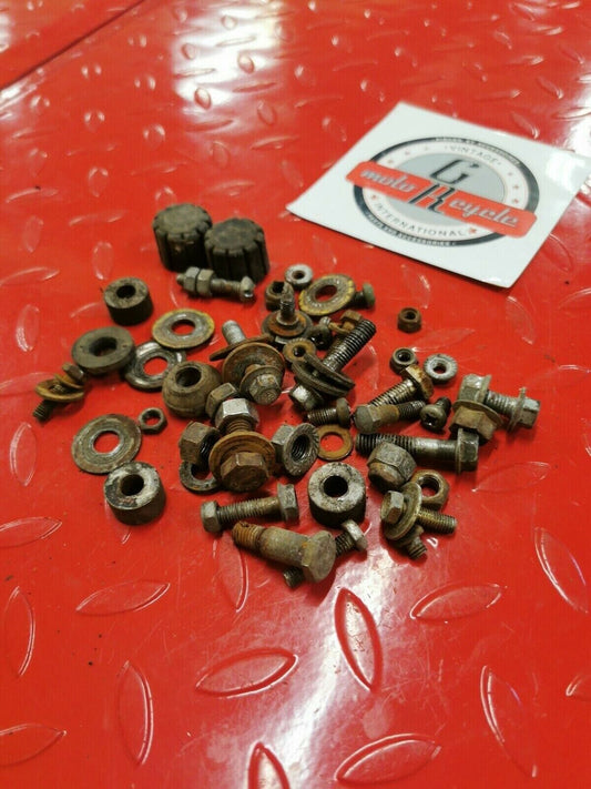Honda XL80S 1984 frame hardware misc bolt nut washer collar rubber