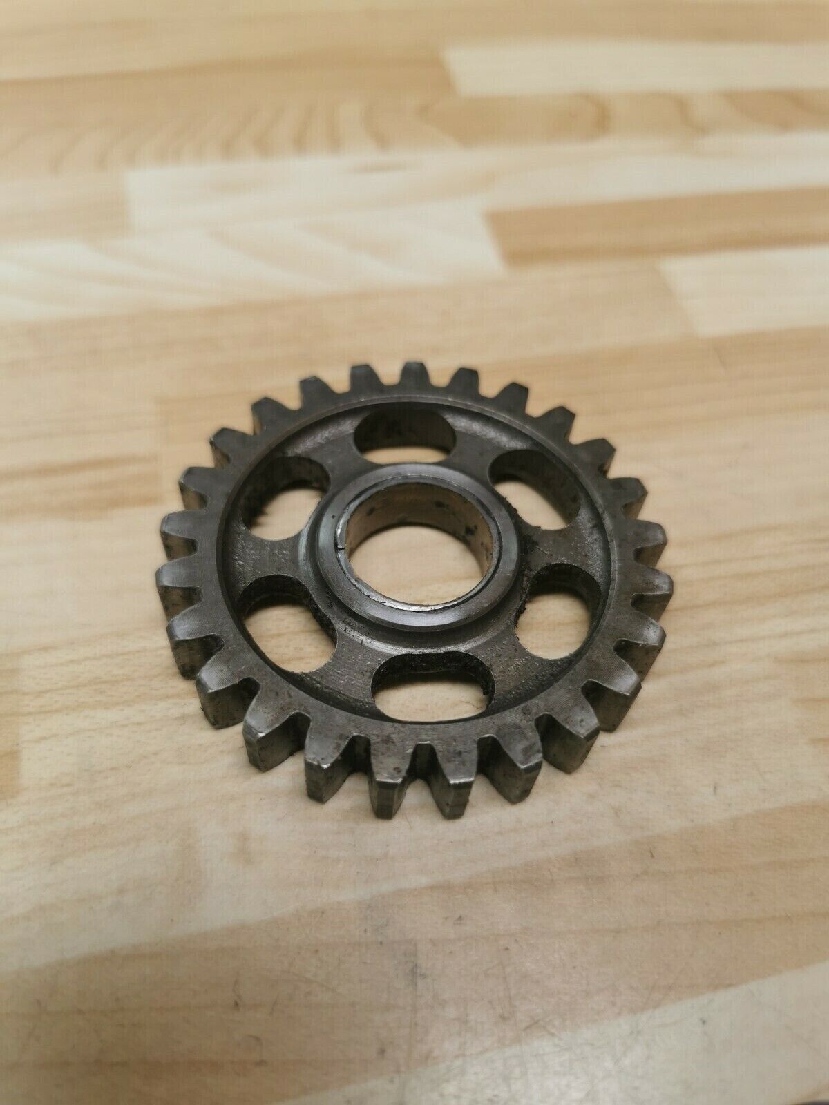 Honda CR125R 1984 kickstarter kick starter start spindle idle gear 1983 1985