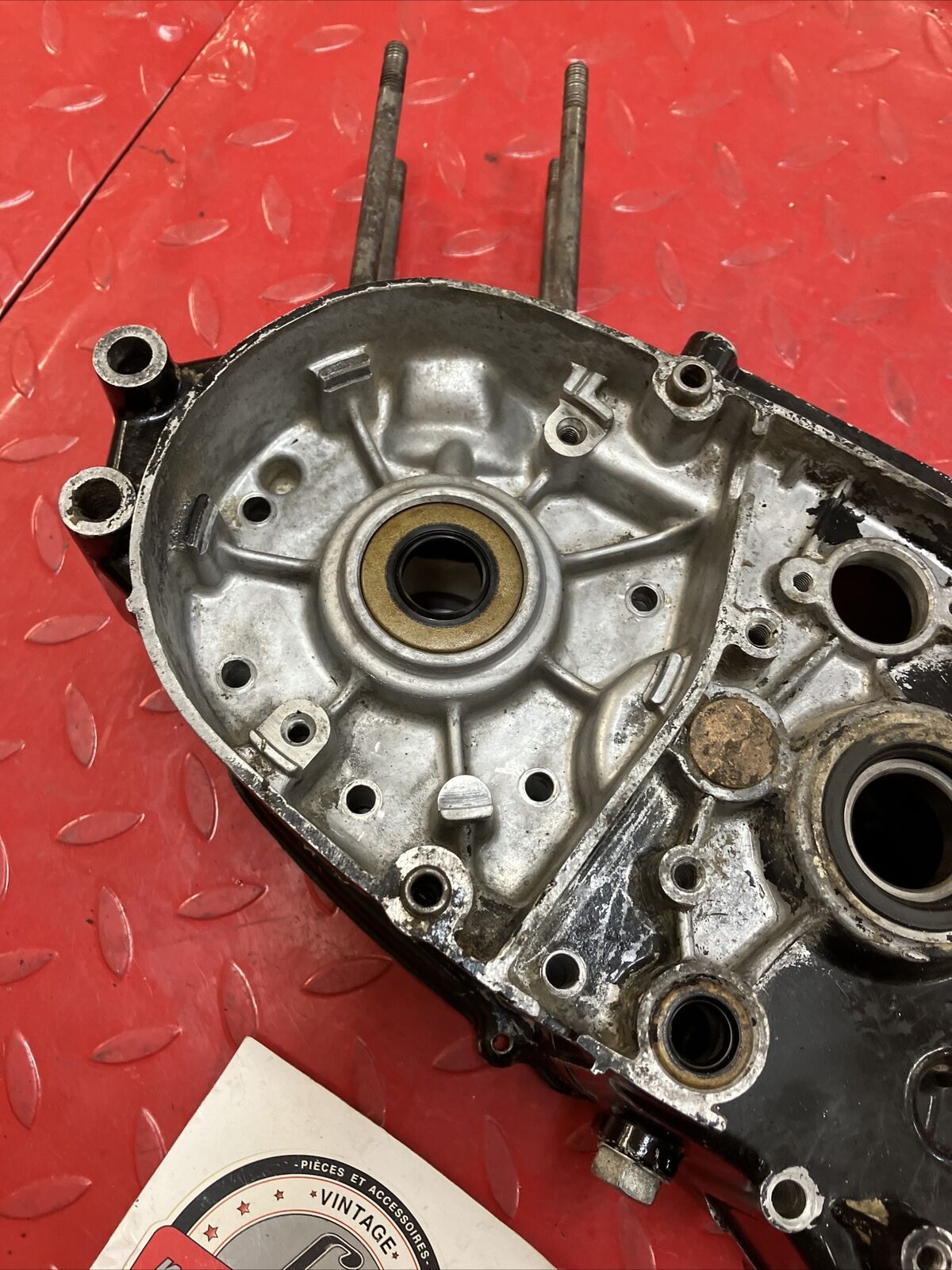 Kawasaki G4TR 1972 left right crankcase 1970 1971 1973