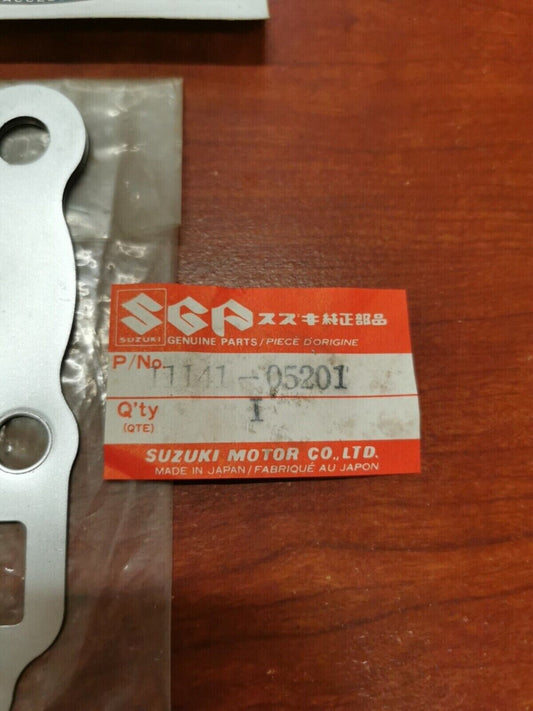 NOS Suzuki DR125 ALT125 CYLINDER HEAD GASKET 11141-05201 SUB. 11141-05202 S16