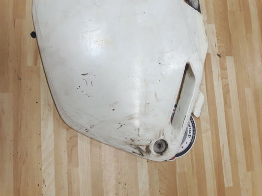 Honda CR250R 1990 right side cover panel number plate