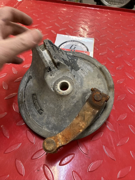 Yamaha YZ400 1977 Rear brake panel plate drum YZ250 1978 TT500 1979 1980 1981