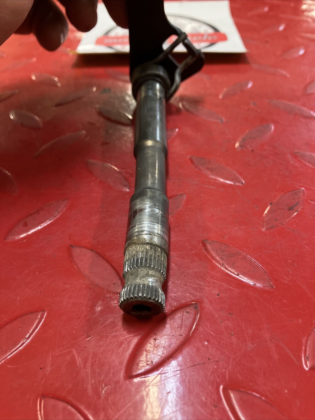 Honda CR250R 1989 transmission gearshift gear shift shaft spindle CR500R