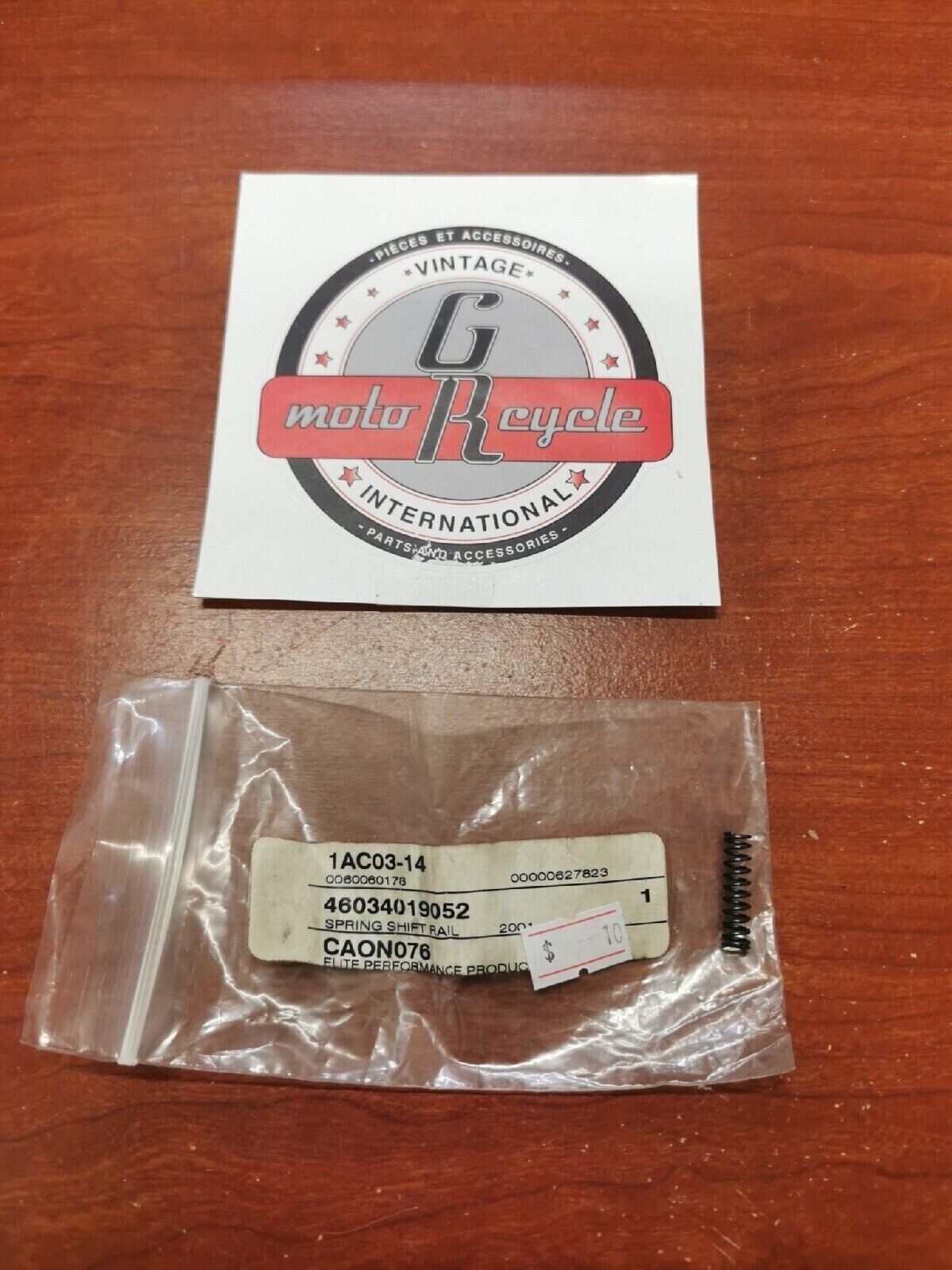 NOS KTM 105SX 65SX 85SX SPRING SHIFT RAIL 2001 46034019052 KT4