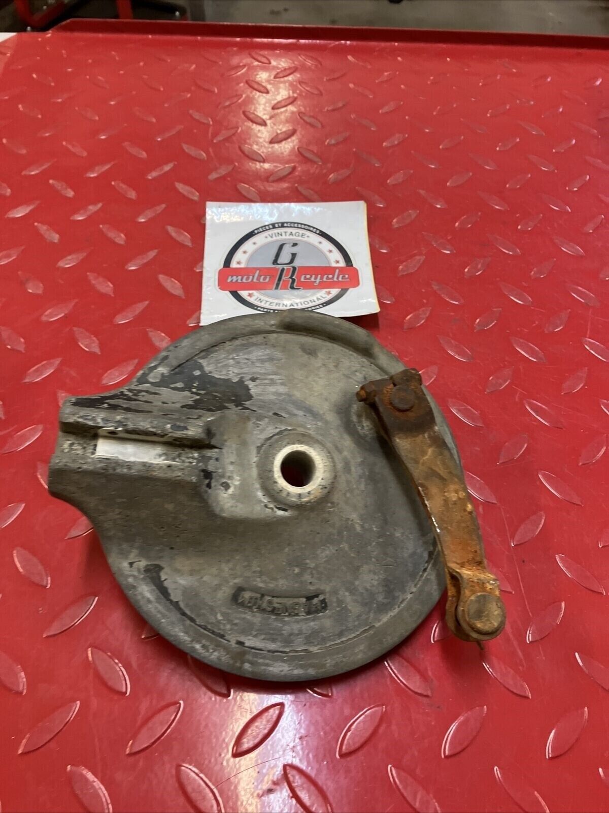 Yamaha YZ400 1977 Rear brake panel plate drum YZ250 1978 TT500 1979 1980 1981