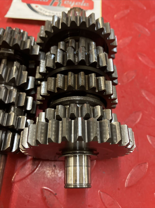 Suzuki RM125 1993 transmission mainshaft countershaft shaft gear 1992 - 1997