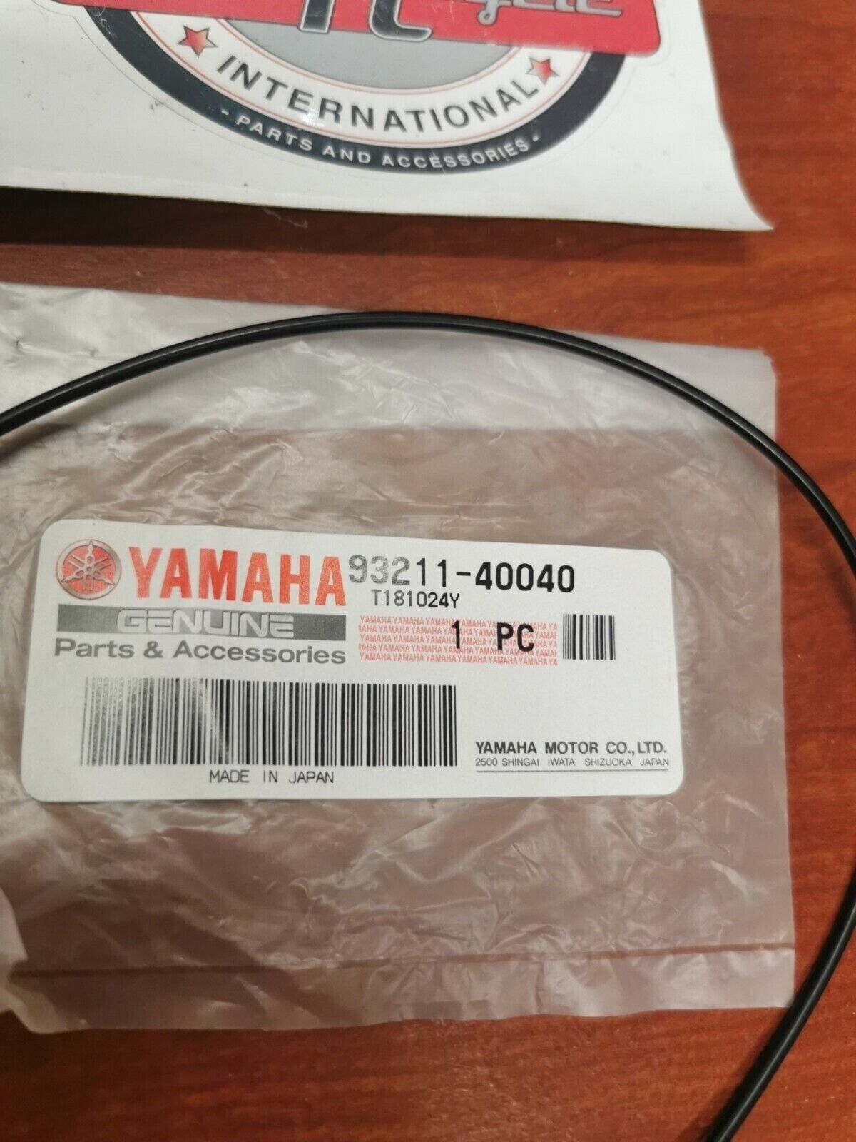 NOS Yamaha YFM35 YFM45 YFM66 YFM400 O-RING 93211-40040-00 Y81