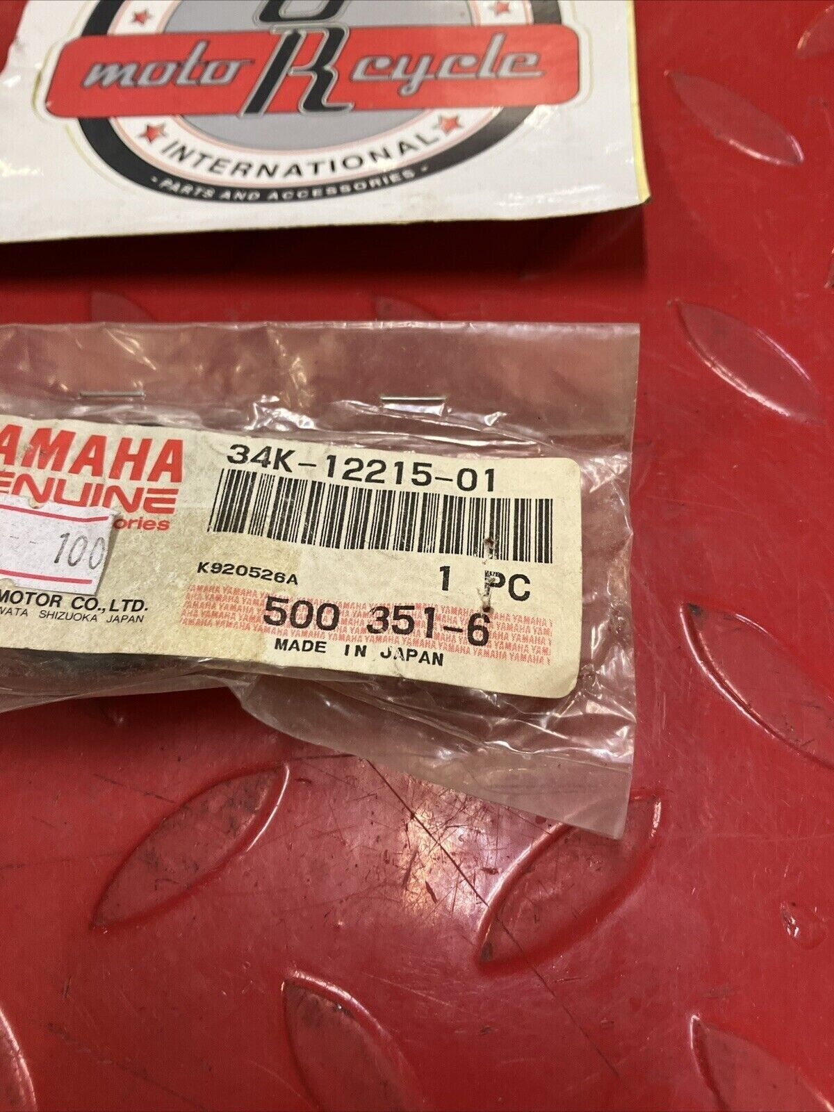 NOS Yamaha CAP TENSIONER CASE 34K-12215-01-00 Superseded by 99999-03124-00 Y35