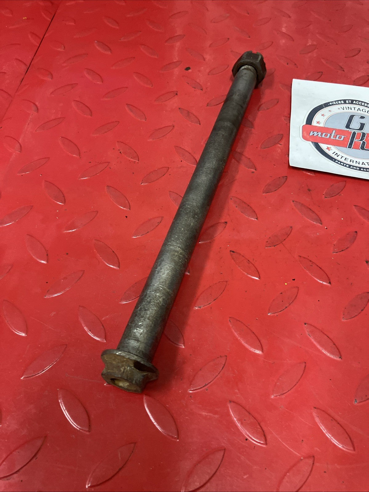Honda CR250R 1984 Rear wheel axle bolt 1983 CR125R CR500R