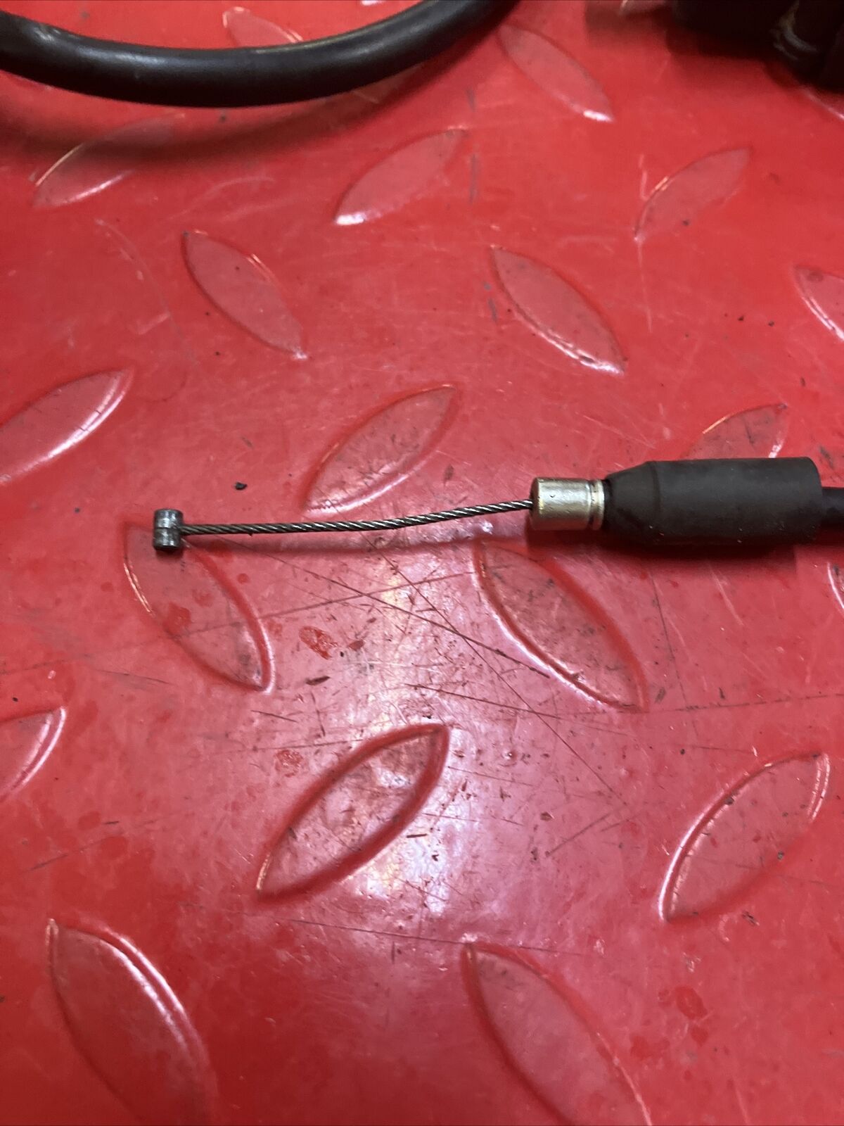 Yamaha DT200 1984 throttle and pulley cables