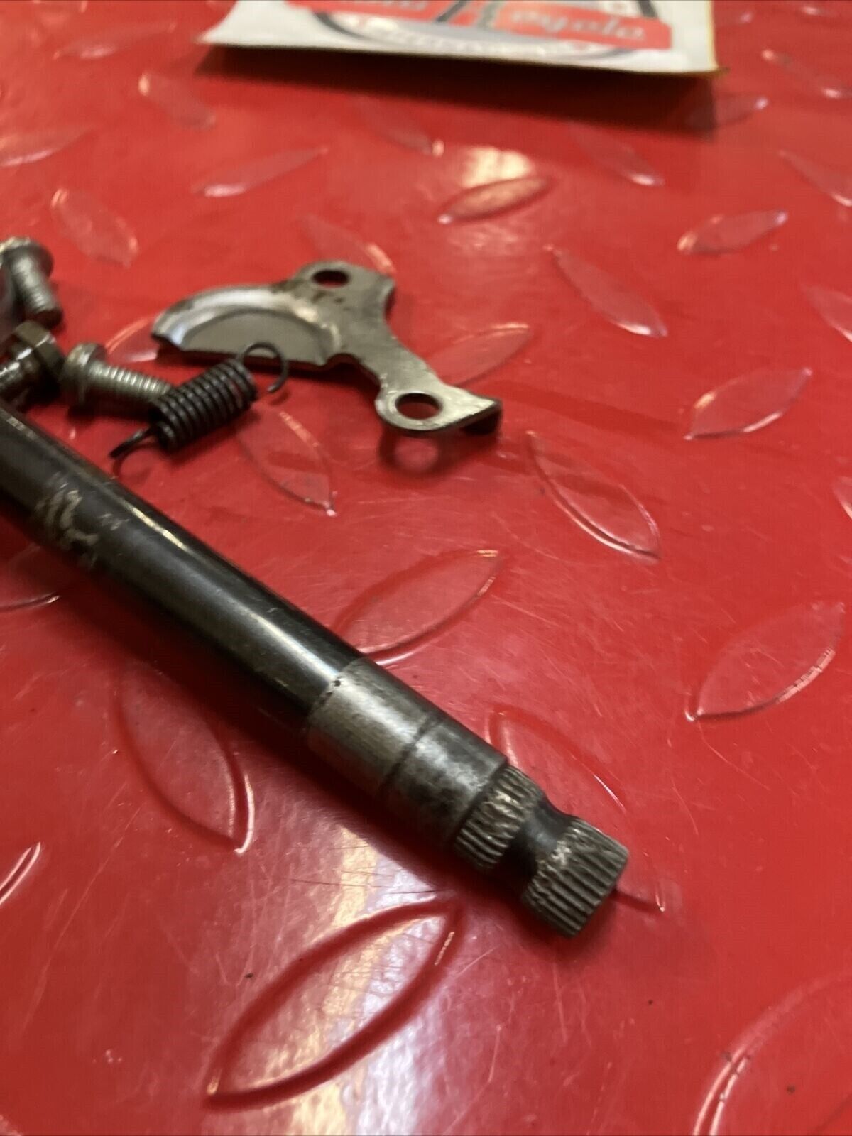Kawasaki G5 1972 transmission gearshift gear shift shaft spindle
