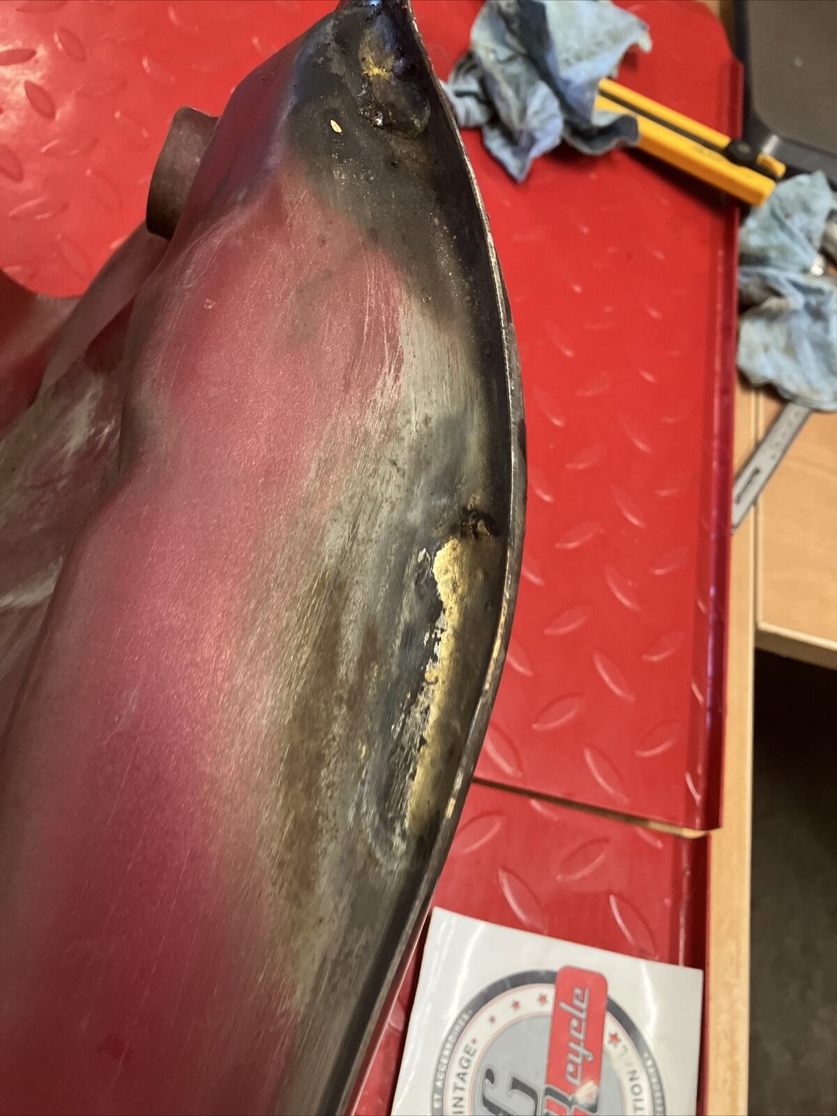 Kawasaki KZ750E 1980 Fuel tank gas petrol reservoir