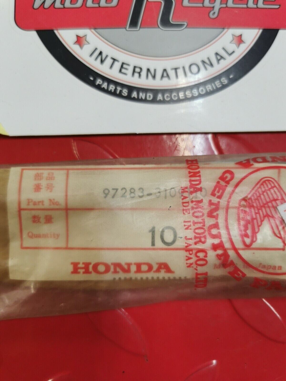 NOS Honda ST90 SPOKE A (11X125.5) QTY.9 97283-31091-10 H6