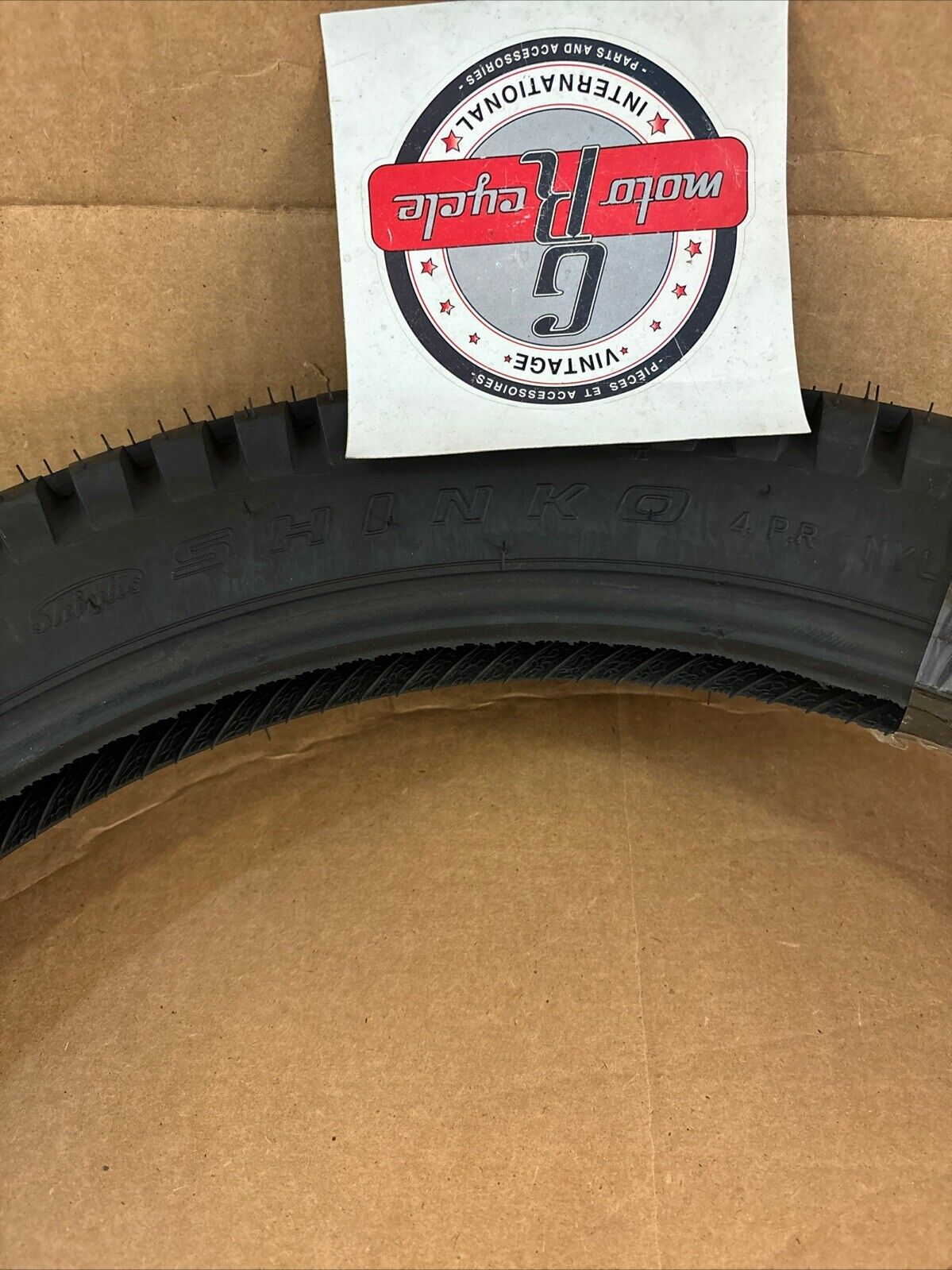 NOS SHINKO SR241 3.00X18 TIRE 87-4454