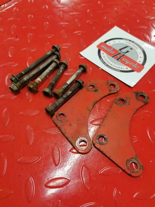 Honda XL80S 1984 motor engine mounting mount plate hanger bracket bolt hardware