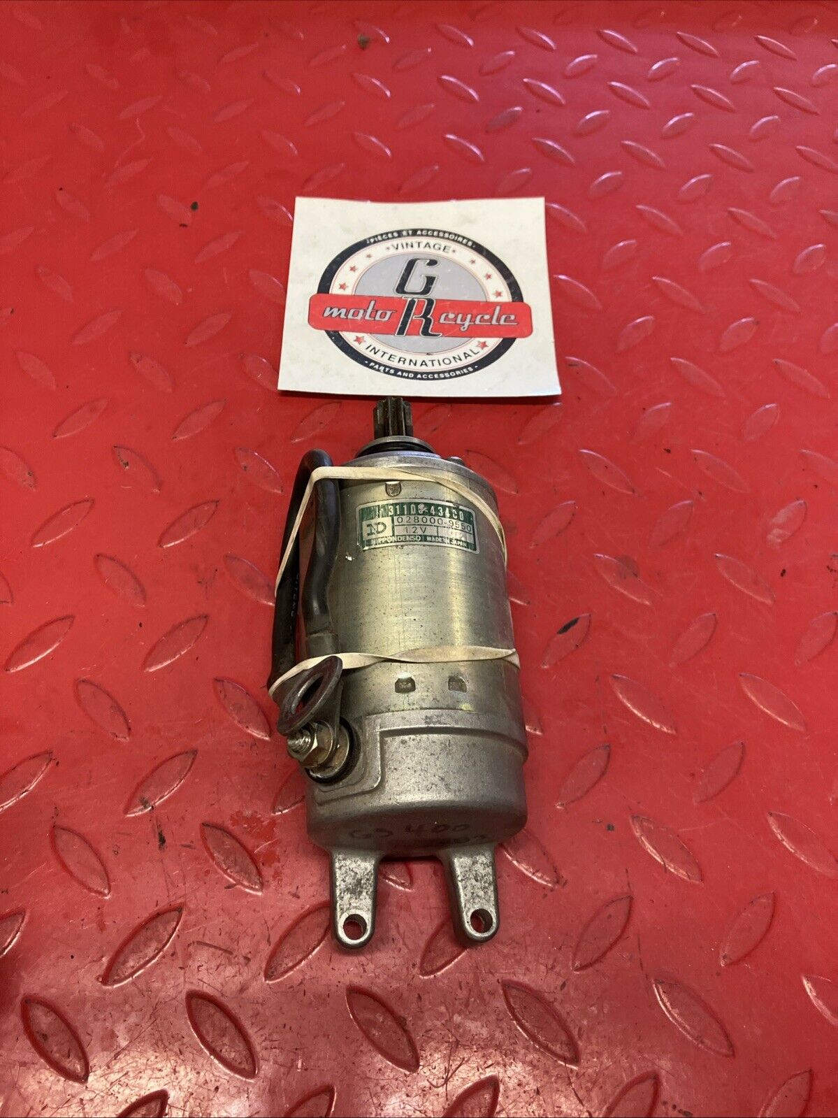 Suzuki GSX400 GS400 starter motor 31100-43400 TESTED GOOD U5