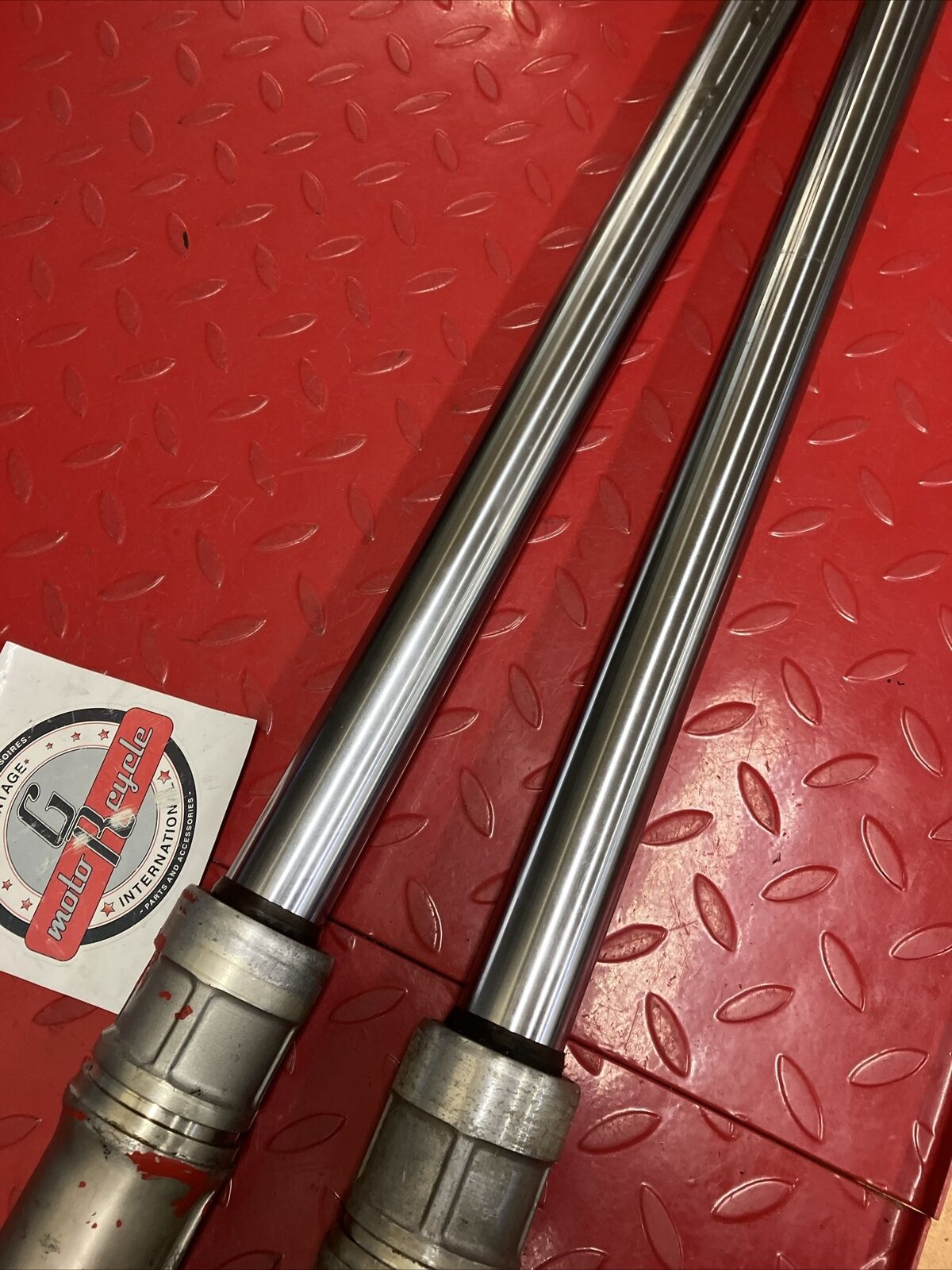 Kawasaki KX125 1980 Front forks shock absorber damper suspension