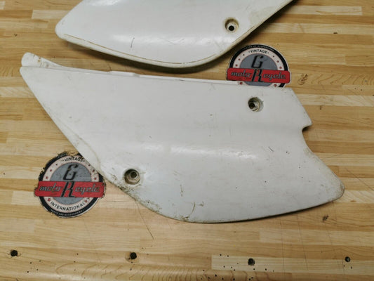 Kawasaki KX85 2004 left right side cover panel plate KX100 36001-1584-266 G