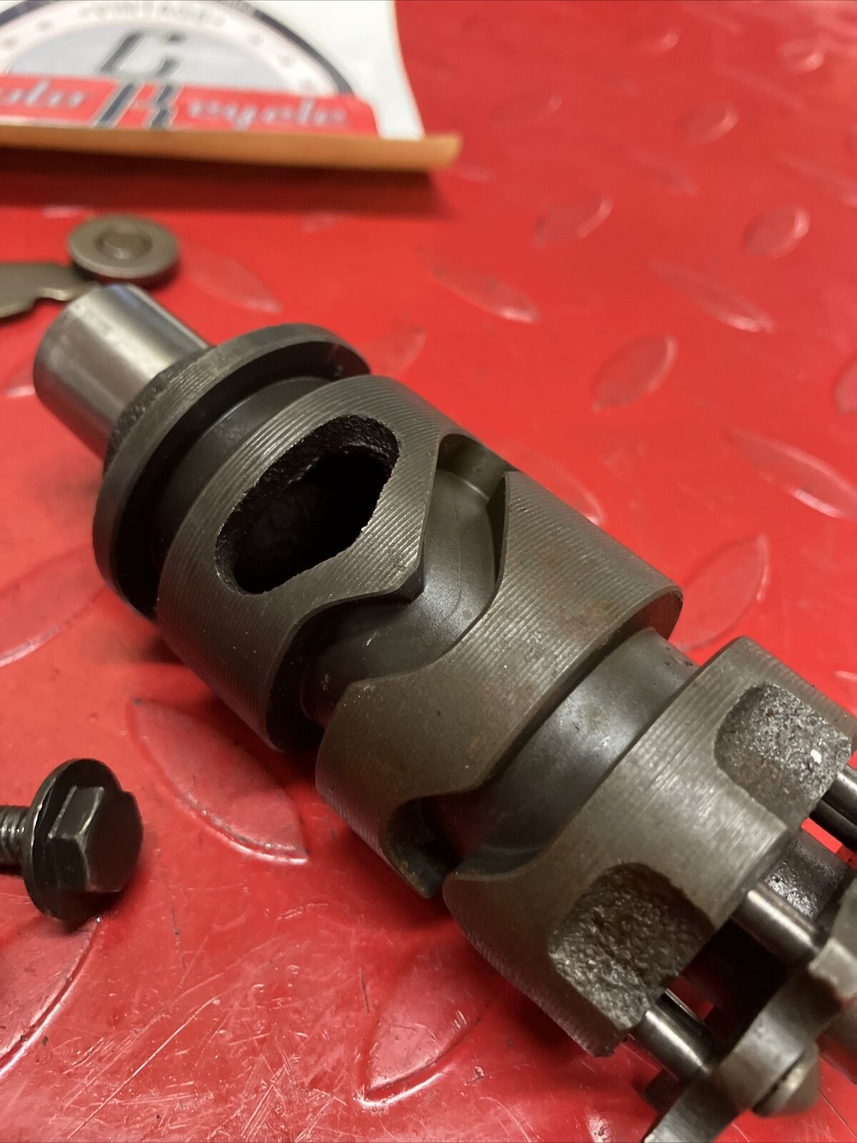 Honda XL350R 1984 transmission gearshift gear shift drum cam