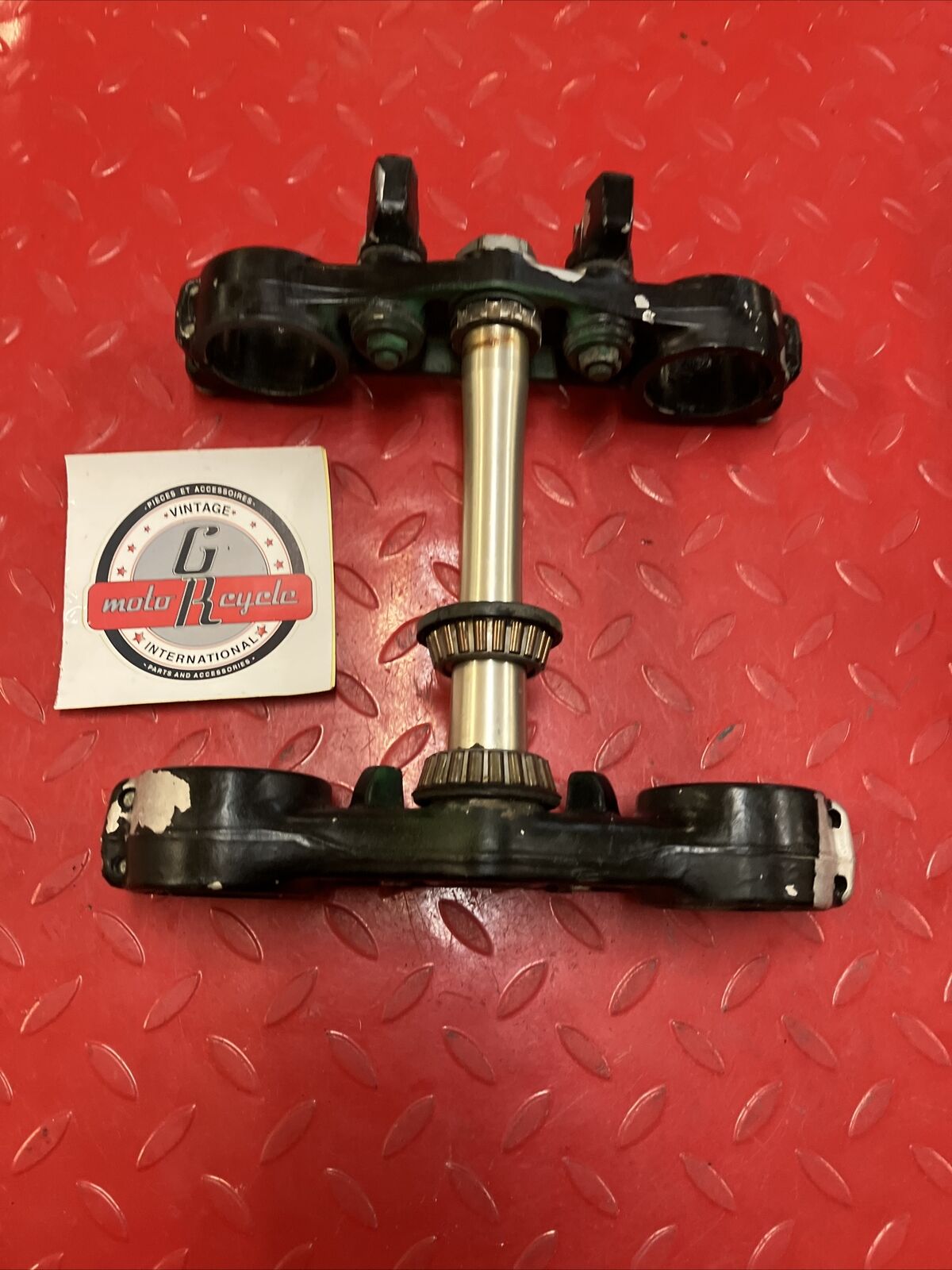 Kawasaki KX250 2001 Steering stem triple tree clamp 44037-1415