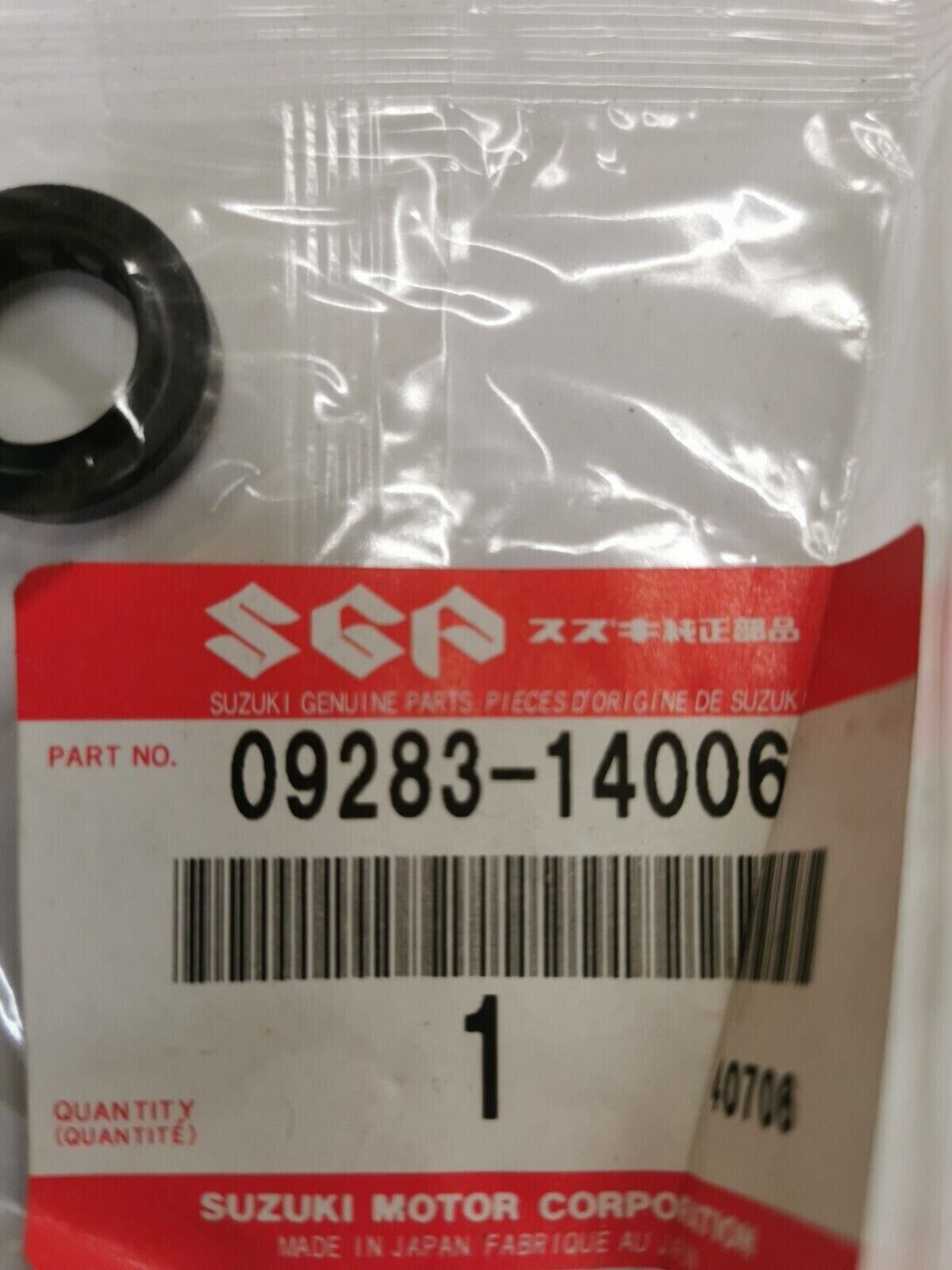 NEW NOS SUZUKI LTA500 OIL SEAL 09283-14006 S29
