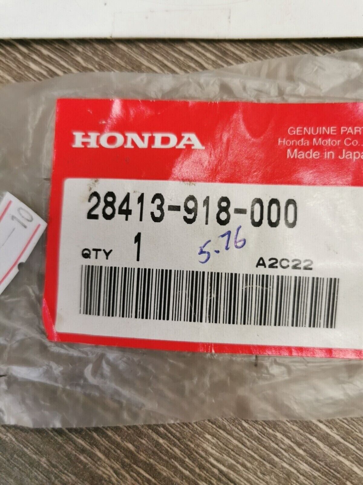 NOS HONDA SETTING SPRING 28413-918-000 H58