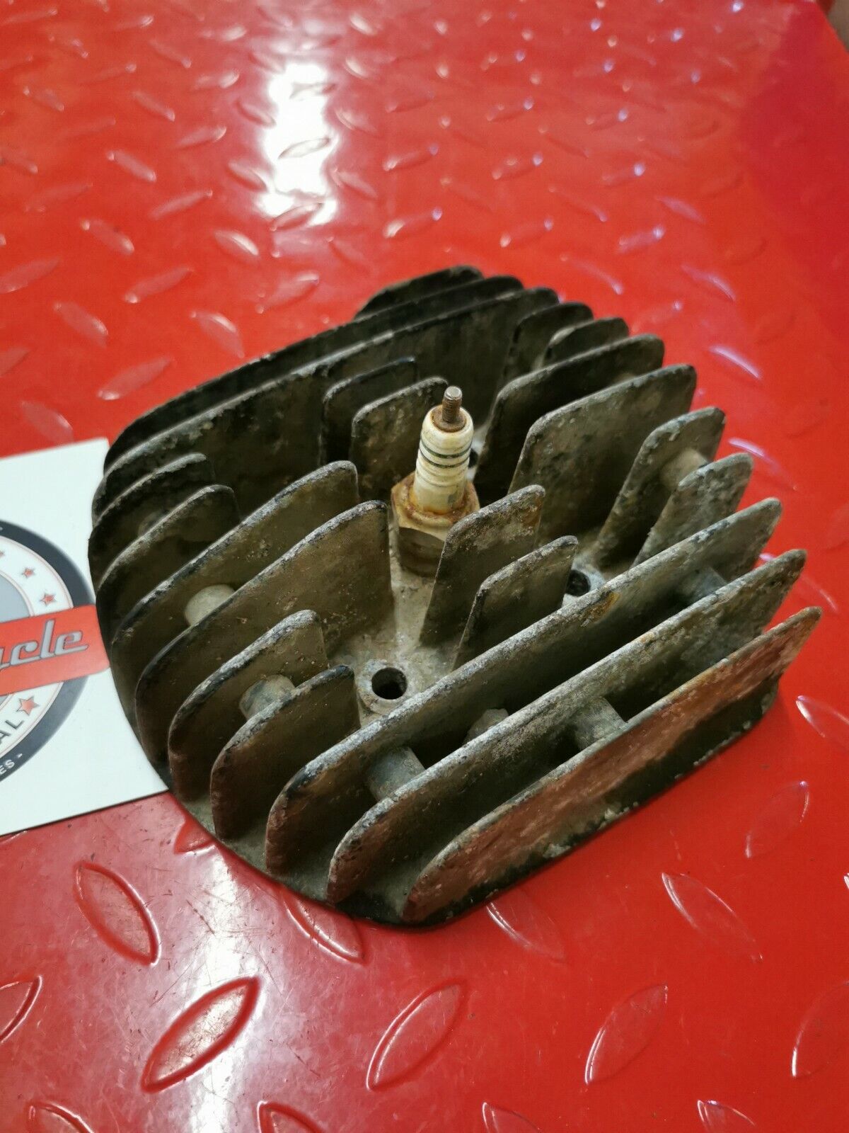 Kawasaki G5 1972 1973 cylinder head jug barrel cover T
