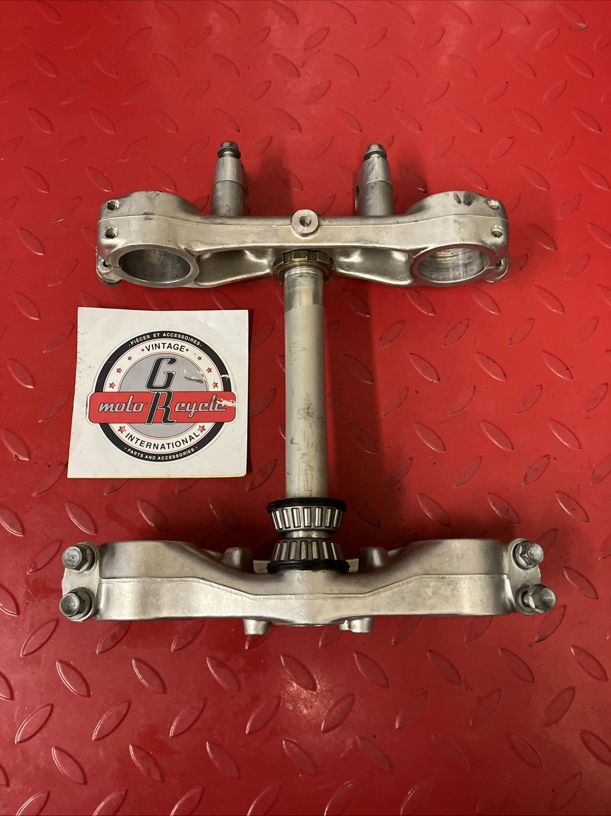 Honda CR250R 1988 Steering stm triple tree clamp CR125R