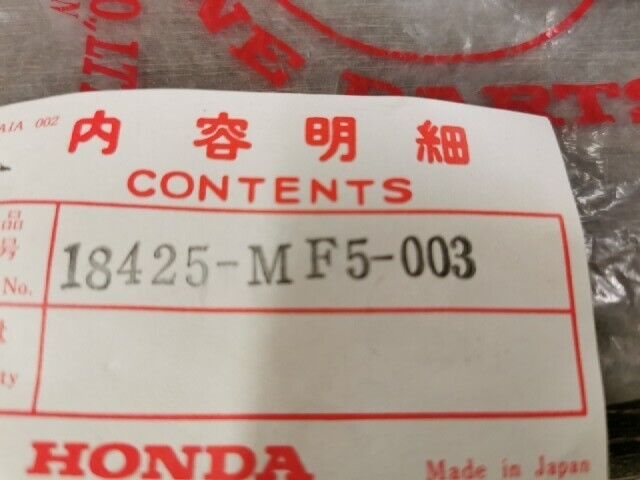NOS HONDA VT500C 1983 1984 EXHAUST HEAT SHIELD CHAMBER COVER 18425-MF5-003 H74