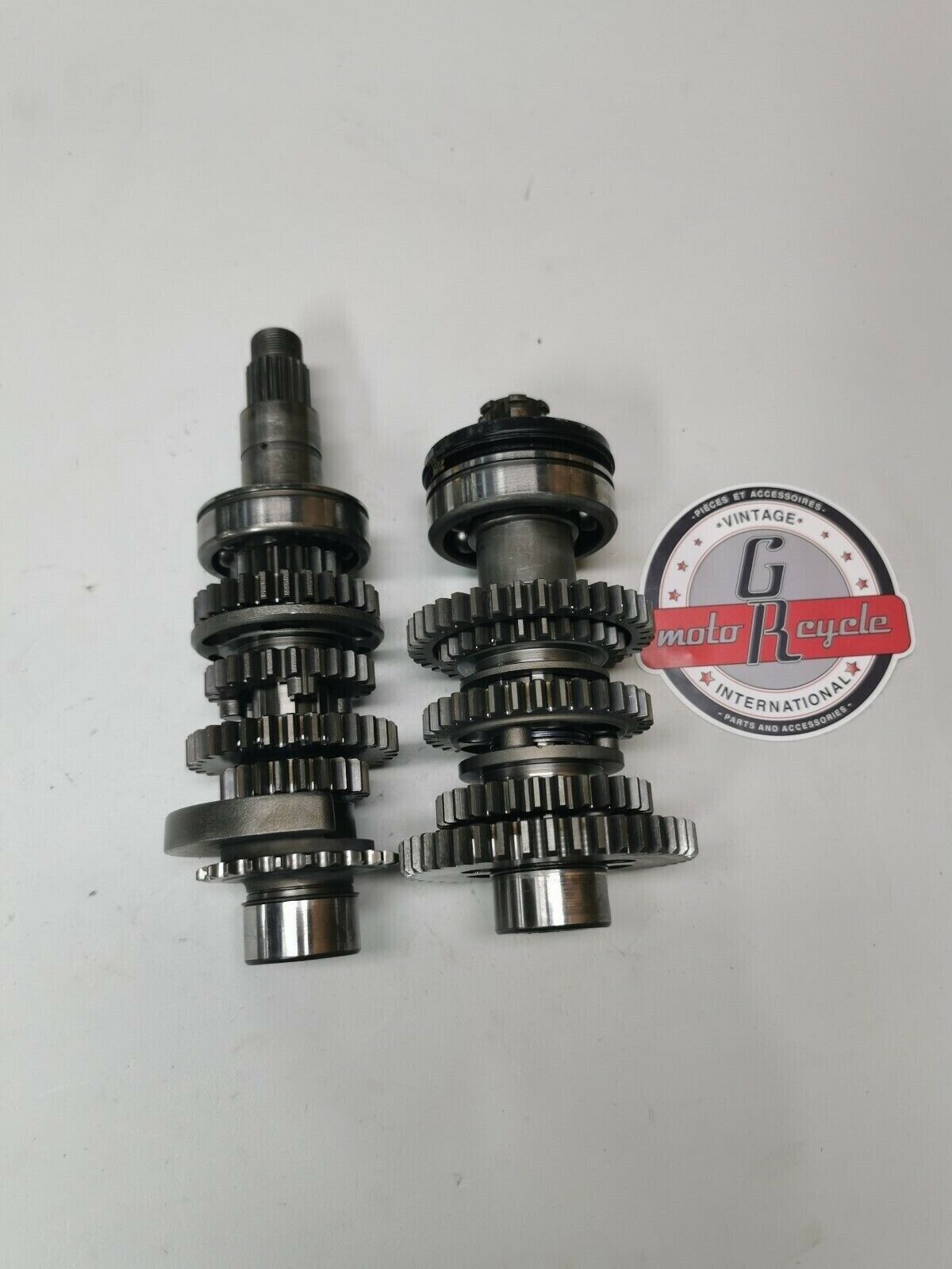 Honda XR250 1980 transmission tranny mainshaft countershaft main counter shaft