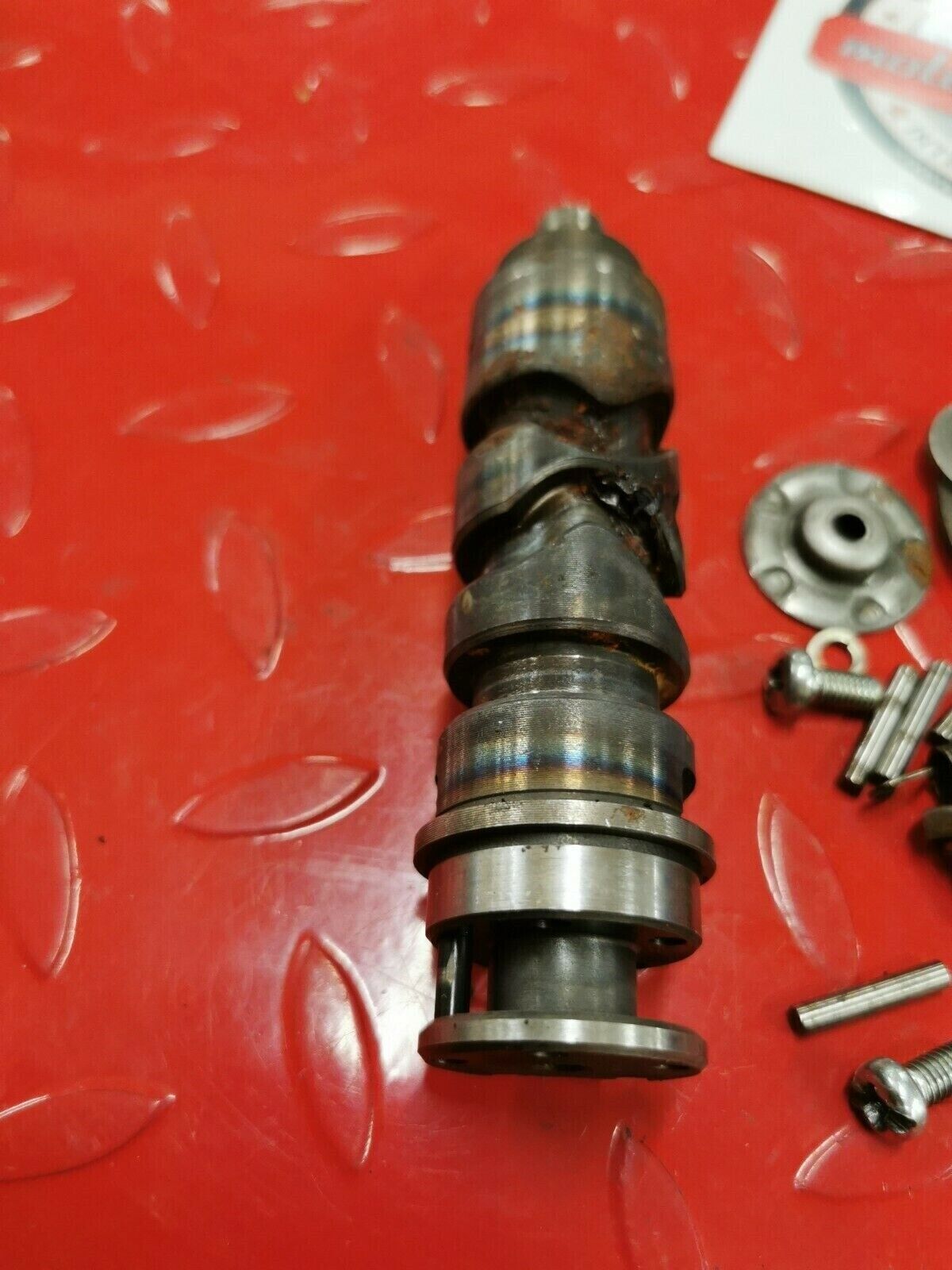 Yamaha MX100 1980 transmission gearshift gear shift drum cam RT100 DT100
