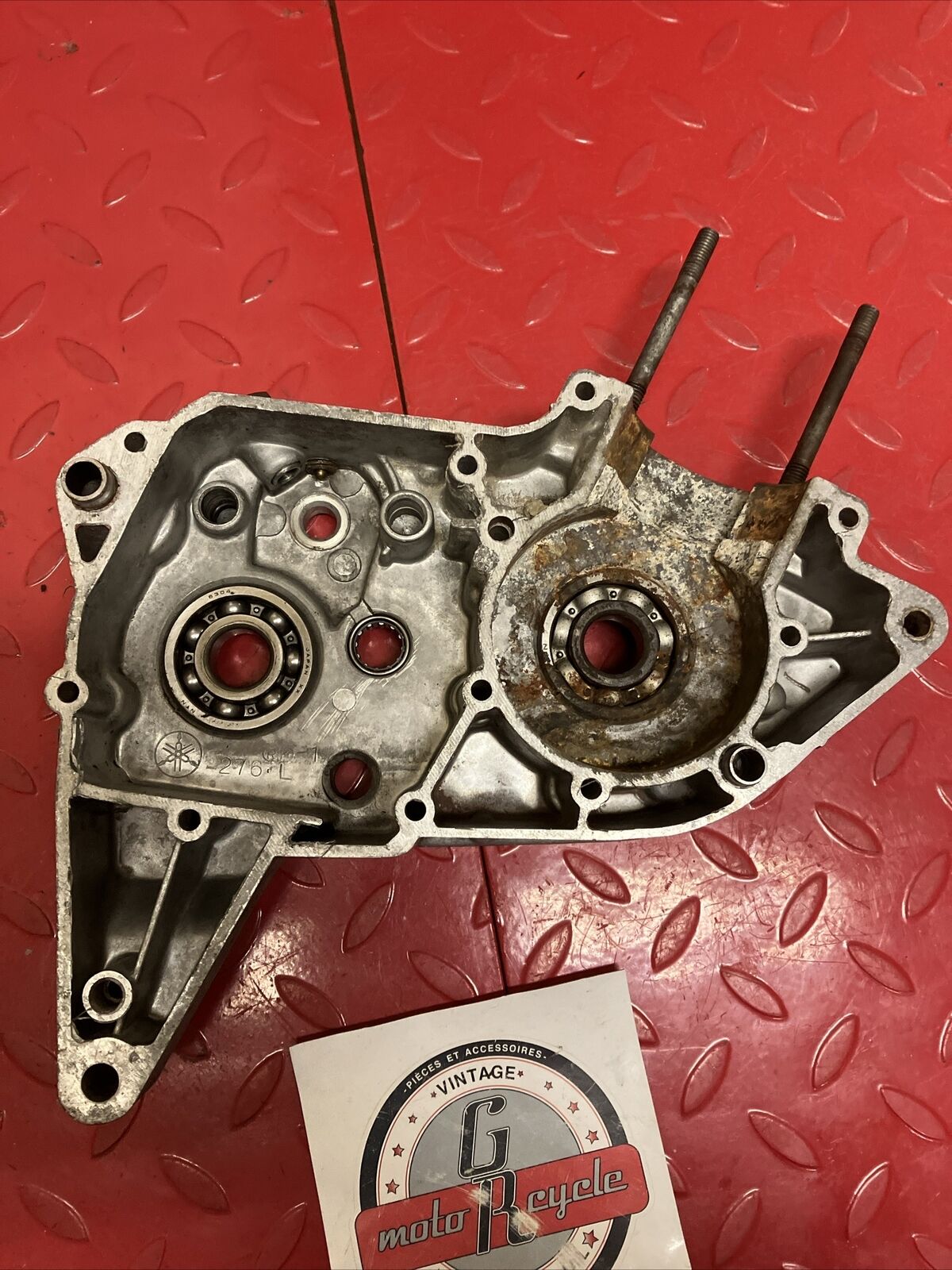 Yamaha HT1 MX 1971 Crankcase set left right crank case 1970 LT2 LT3 LTMX RS100