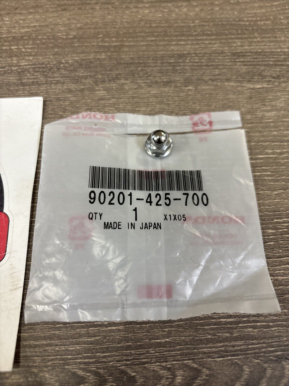 NOS Honda CB1300 A F CB600F CB900F CAP NUT 6MM 90201-425-700 H130