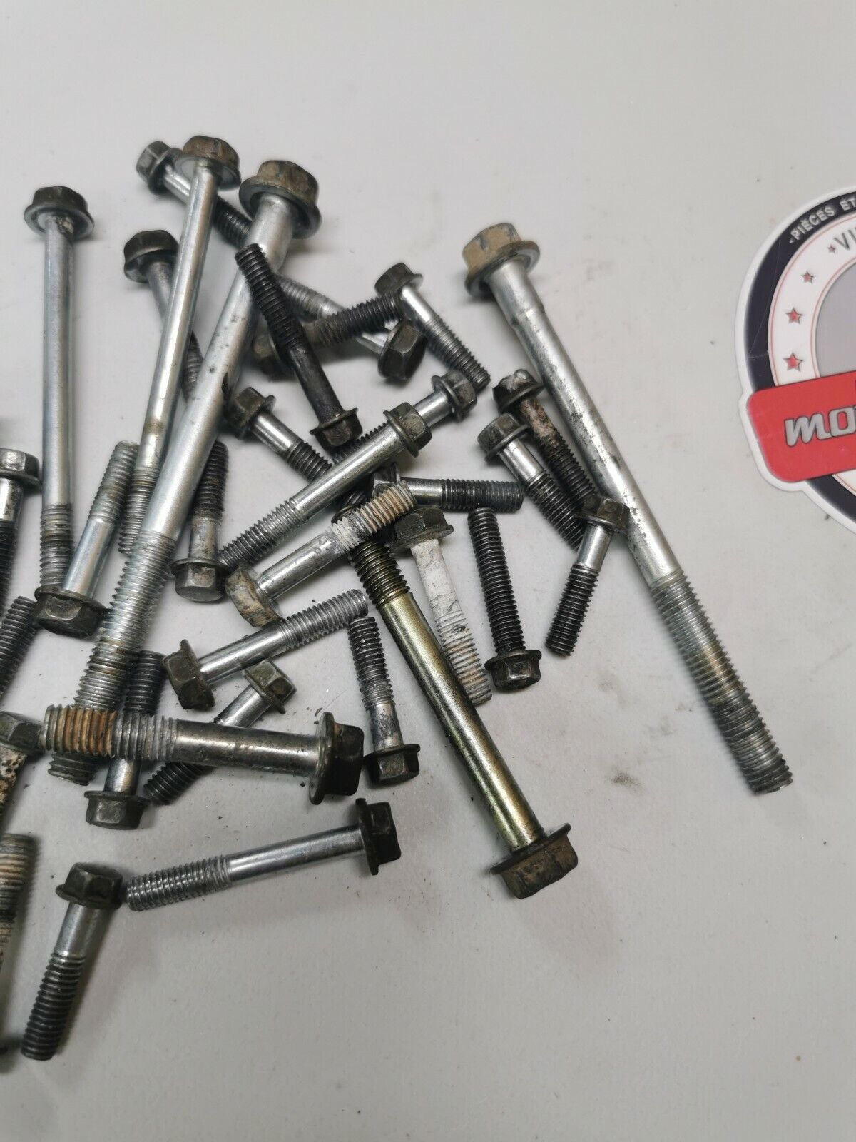 Honda XR250 1980 motor bottom end crankcase / cover bolt hardware