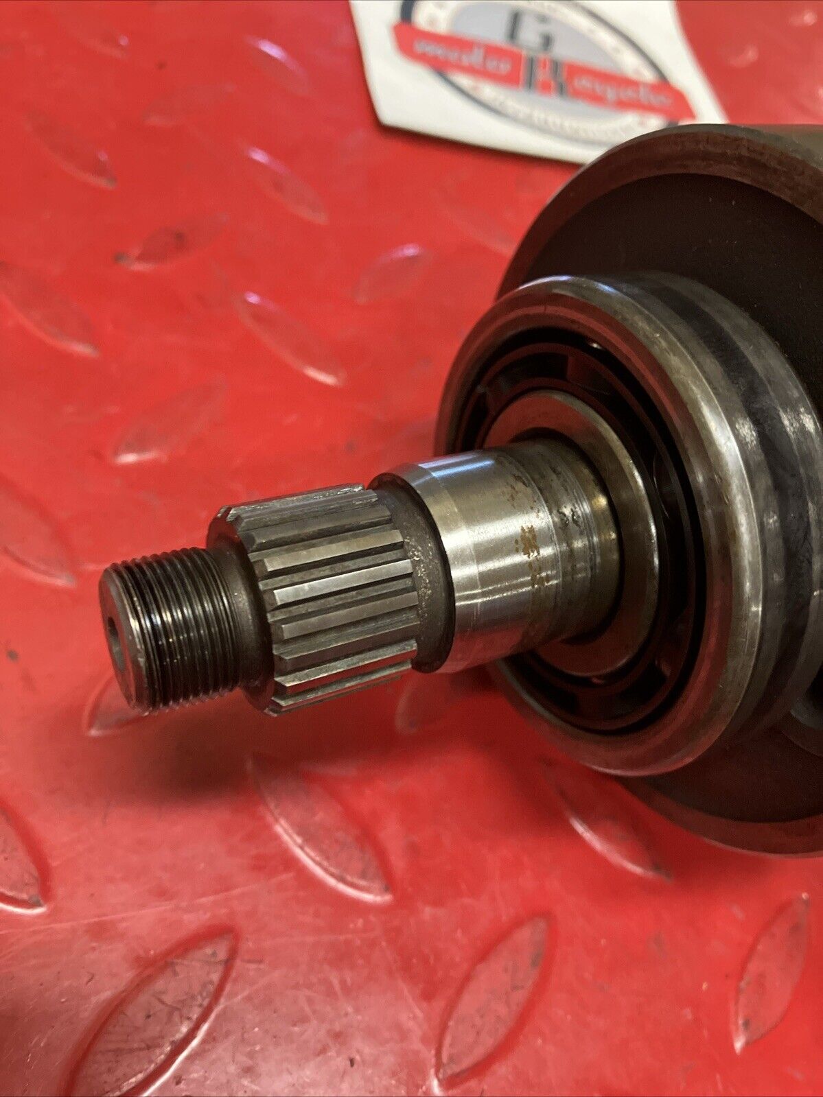 Kawasaki KDX200 1986 crankshaft crank shaft 2