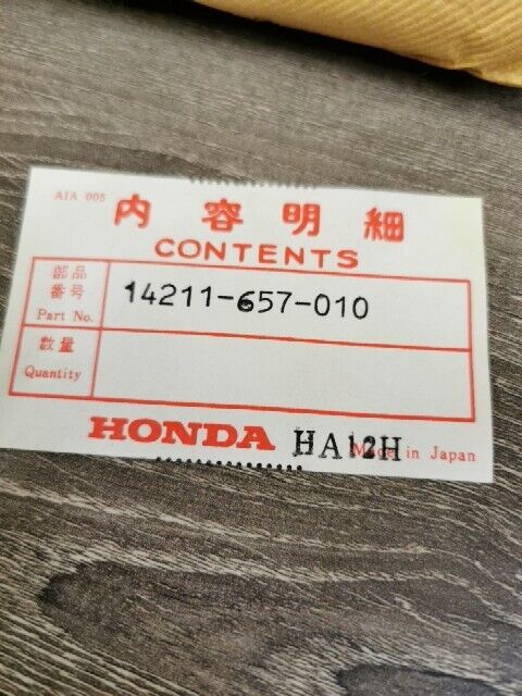 NOS HONDA GL1000 1975 - 1979 PULLEY 14211-657-010 SUB 14211-PC1-000 H77