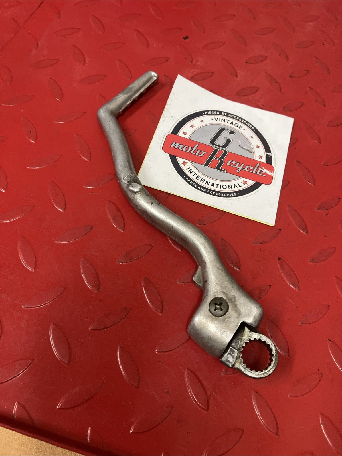 Honda CR250R 1991 Kickstarter kick starter lever pedal arm 1988 1989 1990