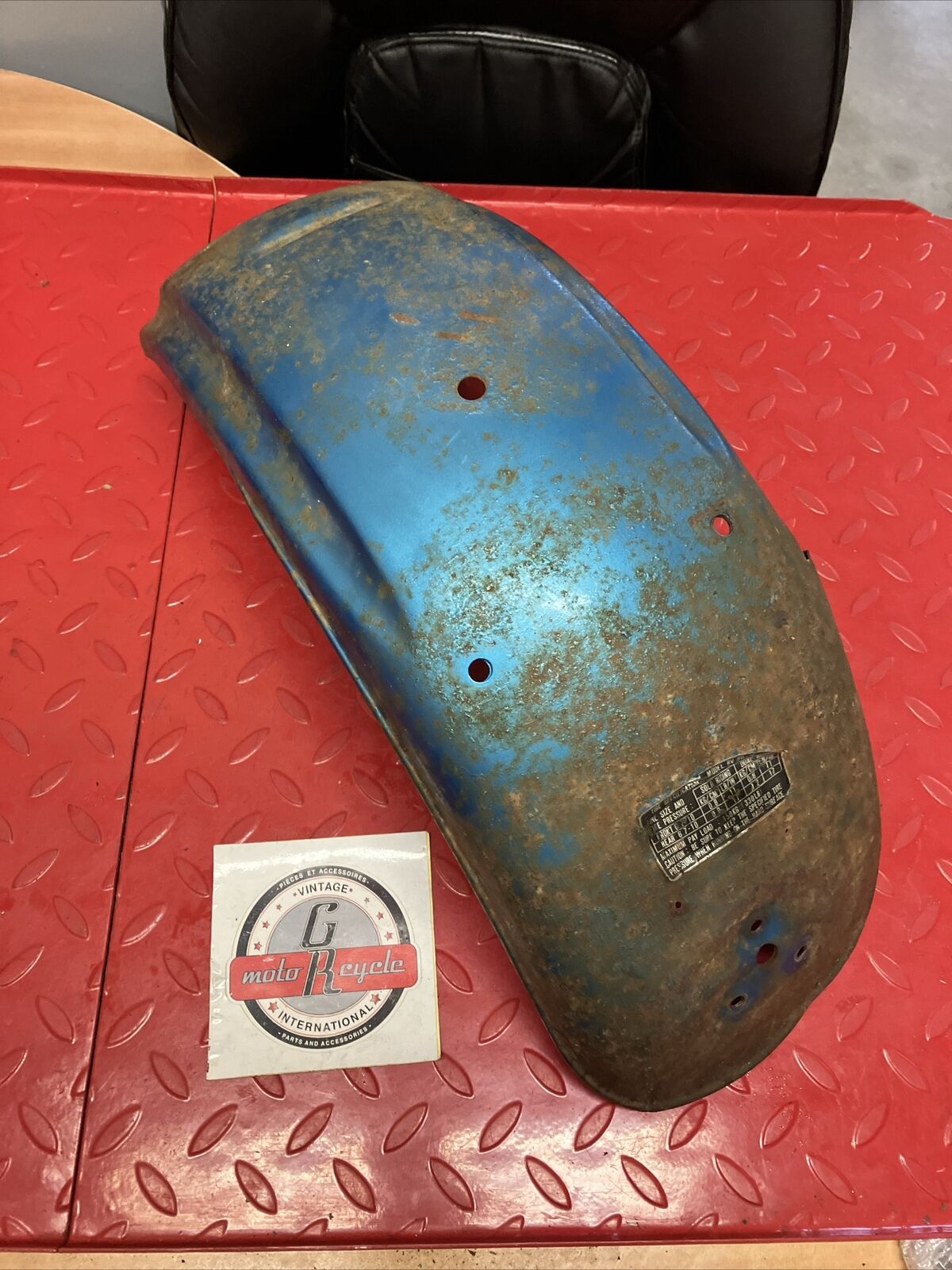 Suzuki RV90 1975 Rear fender