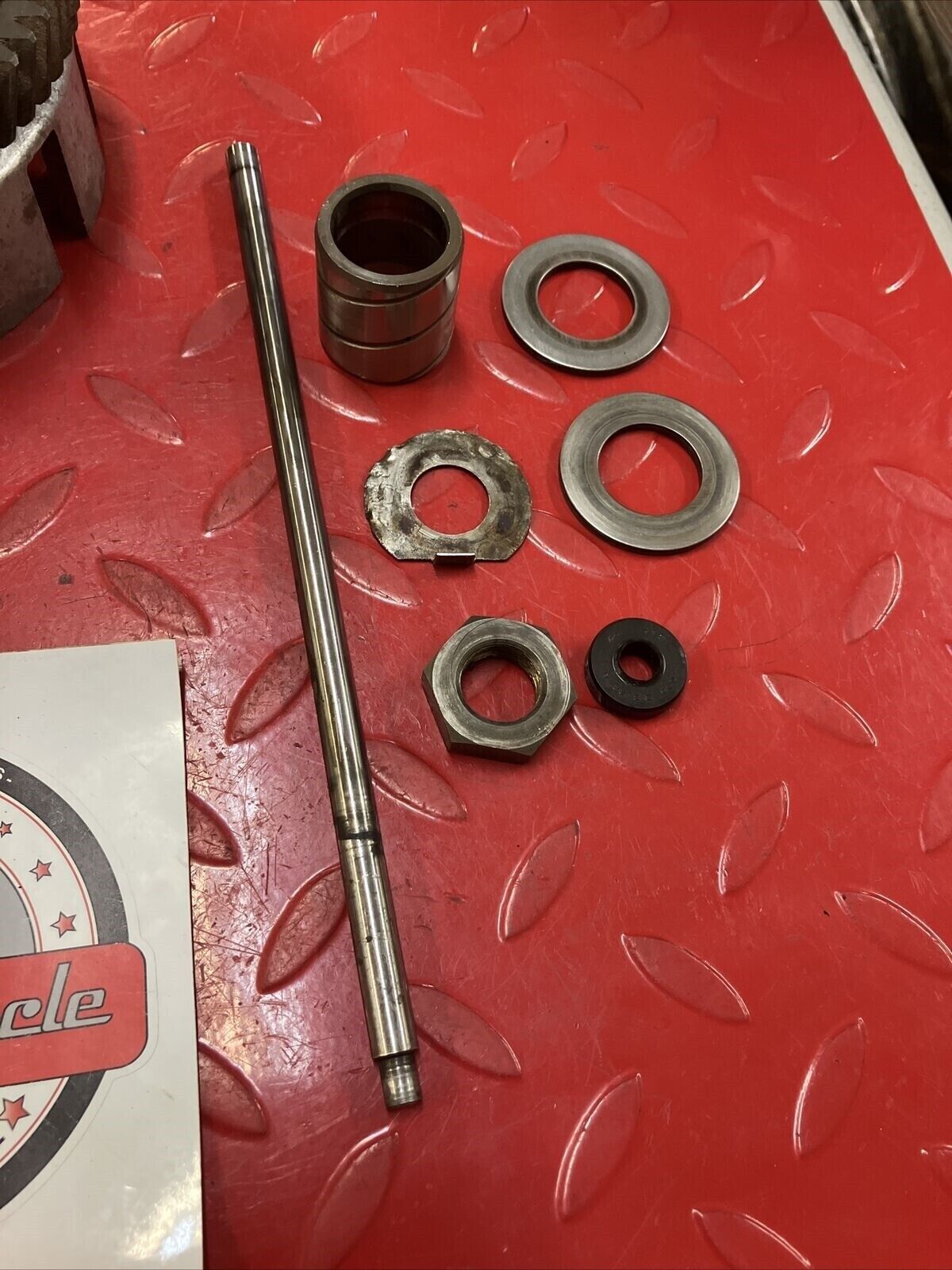 Yamaha RD400 1977 complete clutch assembly basket hub pressure plate